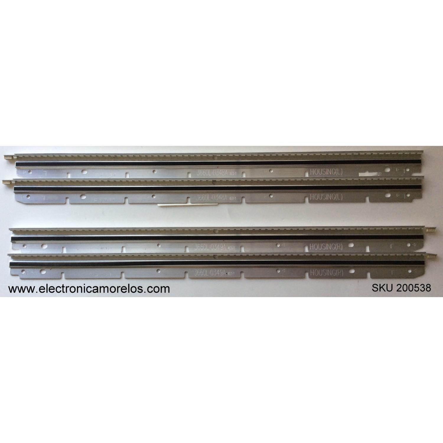 KIT DE LED PARA TV / LG DISPLAY LC470EUH(SC)(A1) / 3660L-0348A / 3660L-0349A / MODELO 47LE5300-ZA AEKWLJG / 47LE5400-UC